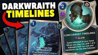 Print GIANT 1-DROPS with DARKWRAITH TIMELINES! | Legends of Runeterra