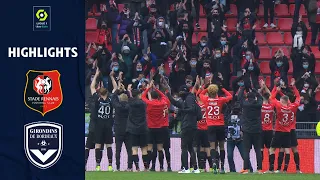 STADE RENNAIS FC - FC GIRONDINS DE BORDEAUX (6 - 0) - Highlights - (SRFC - GdB) / 2021-2022