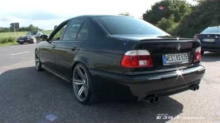 BMW 520d E39 2003. Drive Top SPEED