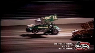 #ThrowbackThursday: World of Outlaws Sprint Cars Tri-State Speedway May 11th, 1997