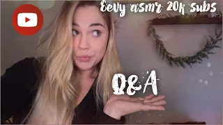 ASMR: 20k Special Q&A with triggers