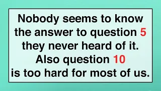 Unbeatable Knowledge Quiz