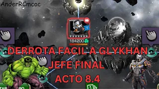 DERROTA FACIL A GLYKHAN | GUÍA COMPLETA, JEFE FINAL ACTO 8.4 | Fases, Castigos y como jugarle!