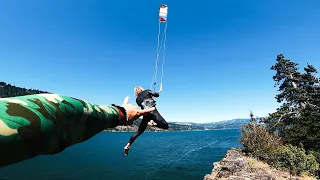 Homemade Parachuting And Huge Airs