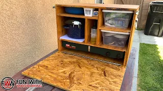 How to build a compact Patrol Box / Camp Kitchen / Chuck Box