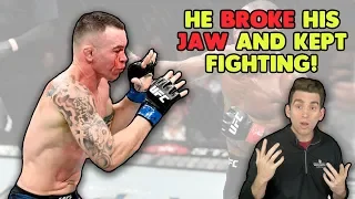 Doctor's Guide to Colby Covington BROKEN JAW at UFC 245 - I WAS SHOCKED!