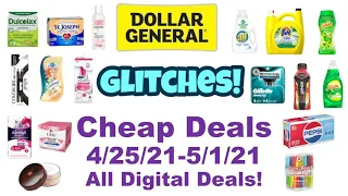 Dollar General Cheap Deals 4/25/21-5/1/21! All Digital Deals!