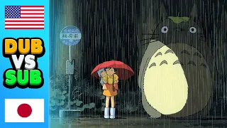 My Neighbor Totoro (Anime DUB vs SUB Comparison)