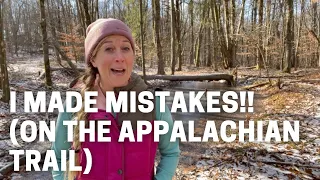 Six mistakes I made while hiking the Appalachian Trail (and why YOU should avoid them!)