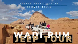 4x4 Jeep Wadi Rum| Jordan Travel Series | Summer Bella