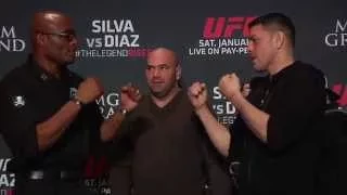 UFC 183: Anderson Silva vs Nick Diaz - Faceoff