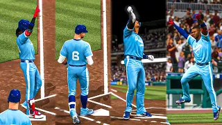 HITTING 4 HOME RUNS IN A ROW! - MLB The Show 24