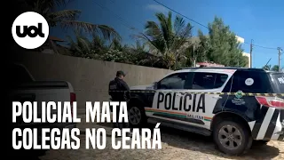 Policial civil é preso após matar quatro colegas em delegacia no Ceará