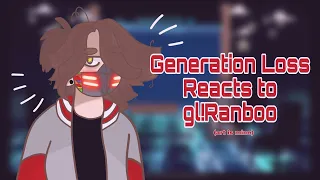 [⭐️]Generation Loss reacts to gl!Ranboo[⭐️]