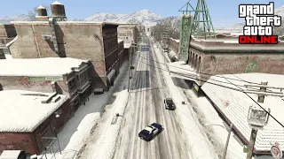 GTA 5 Online - North Yankton from Above