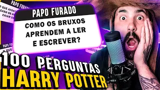 RESPONDENDO 100 PERGUNTAS SOBRE HARRY POTTER - PAPO FURADO