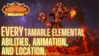 i tamed EVERY Elemental on Project Ascension ... | Season 8