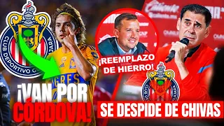 🔴Noticias Chivas VAN POR SEBASTIAN CORDOVA! | Hierro se Despide con Mensaje Seco