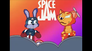 Space jam fan parody animation “Marvel planet”