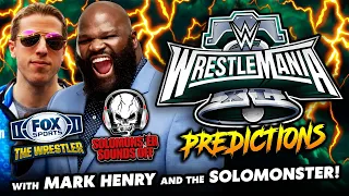 Solomonster WrestleMania 40 Predictions + WWE Hall of Famer Mark Henry Interview!