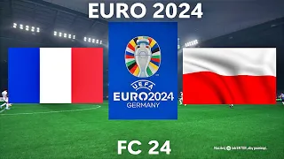 FRANCJA - POLSKA ⚽ MECZ GRUPOWY SYMULACJA EURO 2024 ⚽ EA FC 24