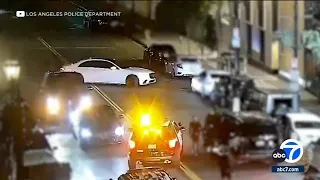 Gunman shoots at people on sidewalk outside Hollywood nightclub