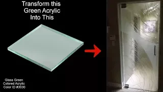 How To Make A Frameless Shower Door From A Sheet Of Acrylic