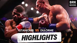 Eimantas Stanionis vs Thomas Dulorme Full Fight Highlights | Boxing Fight, HD, 60 fps