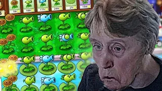 Grandpa's Relaxing Stream - Jerma Plants vs Zombies Stream Edit