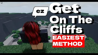 How To Get On The Cliffs EASIEST METHOD || The Strongest Battlegrounds