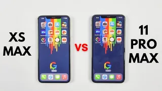 iPhone Xs Max Vs iPhone 11 Pro Max - SPEED TEST 2023 (iOS 16.6)