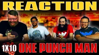 One Punch Man 1x10 REACTION!! "Unparalleled Peril"