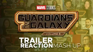 Guardians of the Galaxy Volume 3 - Official Trailer | REACTION MASHUP | Marvel