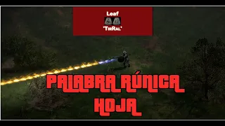 PALABRA RÚNICA HOJA - LEAF - Diablo 2 Resurrected