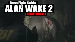 Nightingale Boss Guide Extra Ammo & Mechanics Explained Nightingale Boss Fight Guide - Alan Wake 2