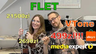 Flet V-Tone VFL16 z Media Expert! Recenzja + porównanie z fletami za 2690zł i 21.500zł!!! Konkurs!