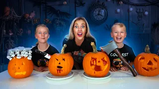 Pumpkin Carving Contest - Challenge. Vote For The Best Pumpkin!