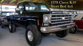 Lifted 1978 Chevy K10 Short Bed 4x4 on 35's