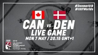 Canada - Denmark | Full Game | 2018 IIHF Ice Hockey World Championship