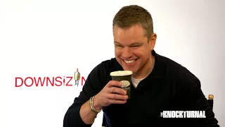 Matt Damon Bloopers 'Downsizing'