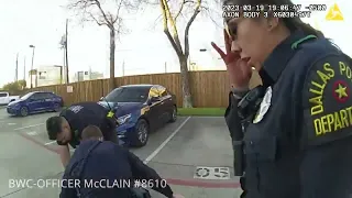 Dallas police release video of officer shooting armed suspect