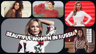 TOP 10 MOST BEAUTIFUL WOMEN IN RUSSIAN//2021💕💕