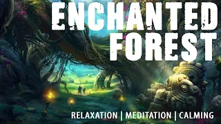 MAGICAL DEEP SLEEP WITH ENCHANTED FOREST SOUNDTRACK | SOOTHING RELIEF  FOR STRESS AND ANXIETY