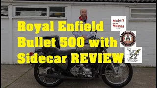 Royal Enfield Bullet 500 WITH Sidecar REVIEW