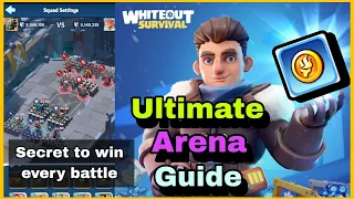❌Stop doing these mistakes | Ultimate Guide on Arena - Whiteout Survival |Best lineup formation tips