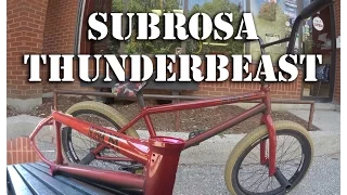 Subrosa Thunderbeast Scott Ditchburn Frame Build @ Harvester Bikes