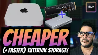 This external SSD is faster than your BASE M2 Mac's internal SSD!