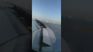 Landing in Hong Kong Airbus a330 Cathay Pacific