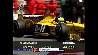 F1 Monaco 1997 Qualifying Frentzen scoring his first ever Pole Position (DF1)