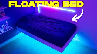 HOW I BUILT THE ULTIMATE FLOATING BED!